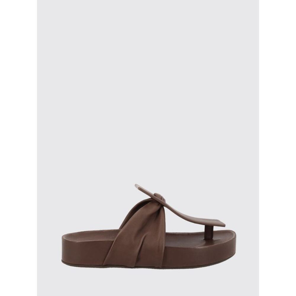 Uma Wang Heeled Sandal Woman Brown